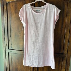 Jams World Pink Cotton T-shirt Dress medium